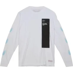 Men Mitchell & Ness T-Shirts & Tops-Hat Trick Longsleeve All Star