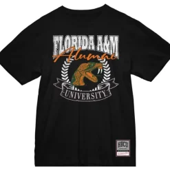 Men Mitchell & Ness T-Shirts & Tops-Hbcu Alumni Tee Florida A&M University