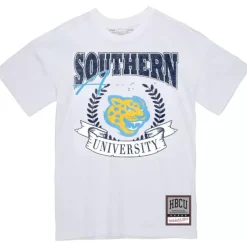 Men Mitchell & Ness T-Shirts & Tops-Hbcu Alumni Tee Southern University And A&M College