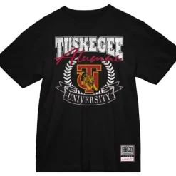 Men Mitchell & Ness T-Shirts & Tops-Hbcu Alumni Tee Tuskegee University