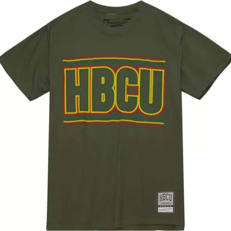 Men Mitchell & Ness T-Shirts & Tops-Hbcu History Tee