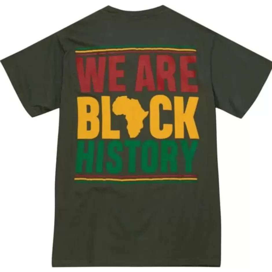 Men Mitchell & Ness T-Shirts & Tops-Hbcu History Tee
