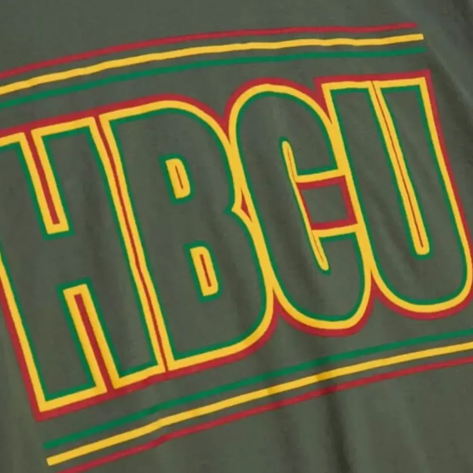 Men Mitchell & Ness T-Shirts & Tops-Hbcu History Tee