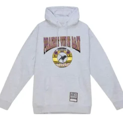 Men Mitchell & Ness Hoodies & Sweatshirts-Hbcu Pattern Hoody Prairie View A&M University