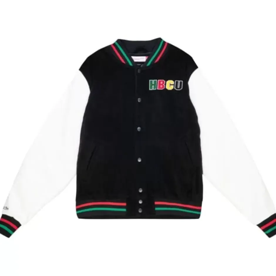 Men Mitchell & Ness Jackets & Outerwear-Hbcu Varsity Jacket