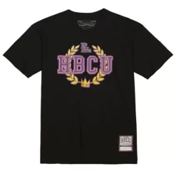 Men Mitchell & Ness T-Shirts & Tops-Hbcu Wreath Tee Prairie View A&M University