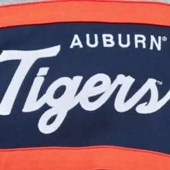 Men Mitchell & Ness Hoodies & Sweatshirts-Head Coach Hoodie Auburn University