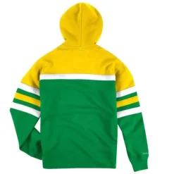 Men Mitchell & Ness Hoodies & Sweatshirts-Head Coach Hoodie Boston Celtics