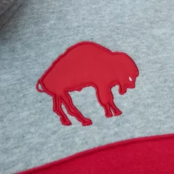 Men Mitchell & Ness Hoodies & Sweatshirts-Head Coach Hoodie Buffalo Bills