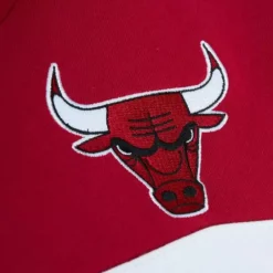 Men Mitchell & Ness Hoodies & Sweatshirts-Head Coach Hoodie Chicago Bulls
