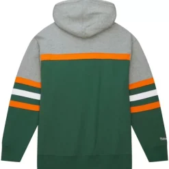Men Mitchell & Ness Hoodies & Sweatshirts-Head Coach Hoodie Florida A&M University