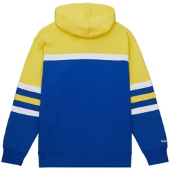 Men Mitchell & Ness Hoodies & Sweatshirts-Head Coach Hoodie Golden State Warriors