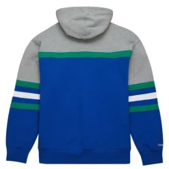 Men Mitchell & Ness Hoodies & Sweatshirts-Head Coach Hoodie Hartford Whalers