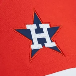 Men Mitchell & Ness Hoodies & Sweatshirts-Head Coach Hoodie Houston Astros