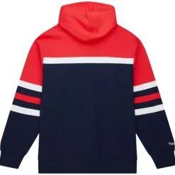 Men Mitchell & Ness Hoodies & Sweatshirts-Head Coach Hoodie Houston Rockets