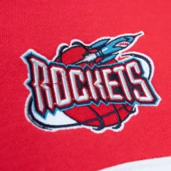 Men Mitchell & Ness Hoodies & Sweatshirts-Head Coach Hoodie Houston Rockets