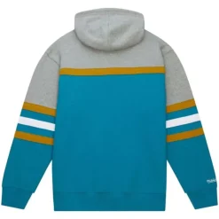 Men Mitchell & Ness Hoodies & Sweatshirts-Head Coach Hoodie Jacksonville Jaguars