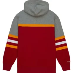 Men Mitchell & Ness Hoodies & Sweatshirts-Head Coach Hoodie Kansas City Chiefs