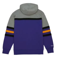 Men Mitchell & Ness Hoodies & Sweatshirts-Head Coach Hoodie Los Angeles Kings