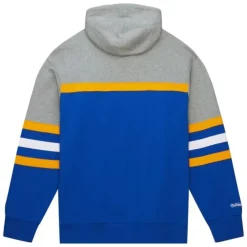 Men Mitchell & Ness Hoodies & Sweatshirts-Head Coach Hoodie Los Angeles Rams