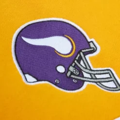 Men Mitchell & Ness Hoodies & Sweatshirts-Head Coach Hoodie Minnesota Vikings