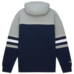 Men Mitchell & Ness Hoodies & Sweatshirts-Head Coach Hoodie New York Yankees