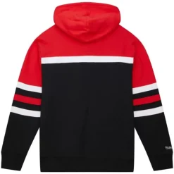 Men Mitchell & Ness Hoodies & Sweatshirts-Head Coach Hoodie Ohio State