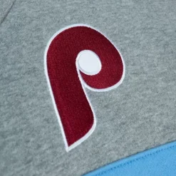 Men Mitchell & Ness Hoodies & Sweatshirts-Head Coach Hoodie Philadelphia Phillies