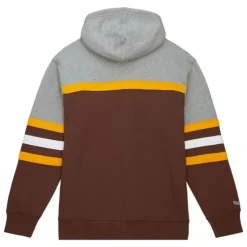 Men Mitchell & Ness Hoodies & Sweatshirts-Head Coach Hoodie San Diego Padres