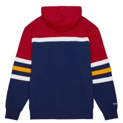 Men Mitchell & Ness Hoodies & Sweatshirts-Head Coach Hoodie St. Louis Blues