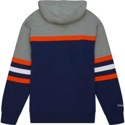 Men Mitchell & Ness Hoodies & Sweatshirts-Head Coach Hoodie Syracuse University