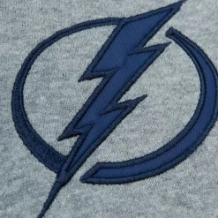 Men Mitchell & Ness Hoodies & Sweatshirts-Head Coach Hoodie Tampa Bay Lightning