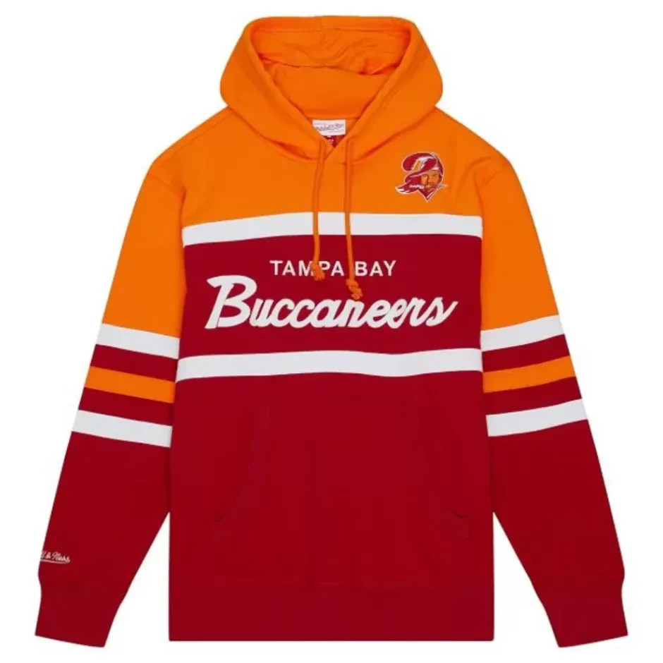 Men Mitchell & Ness Hoodies & Sweatshirts-Head Coach Hoodie Tampa Bay Buccaneers