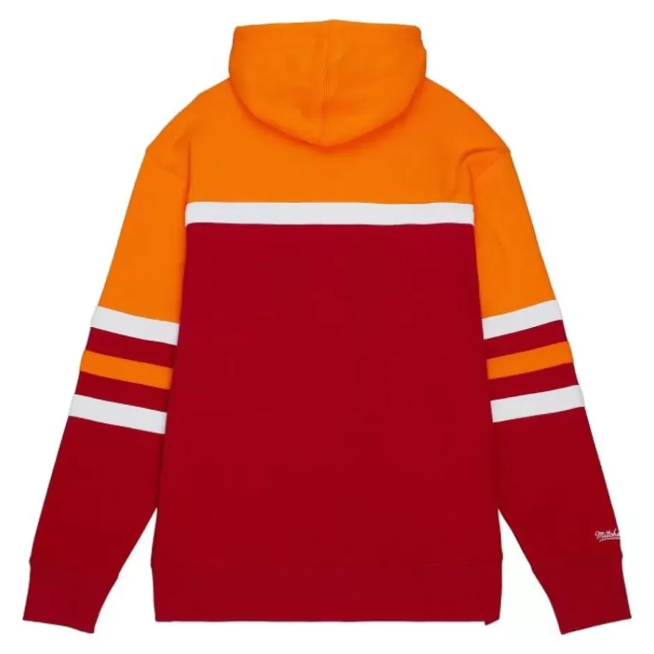 Men Mitchell & Ness Hoodies & Sweatshirts-Head Coach Hoodie Tampa Bay Buccaneers