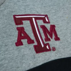 Men Mitchell & Ness Hoodies & Sweatshirts-Head Coach Hoodie Texas A&M University