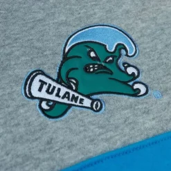 Men Mitchell & Ness Hoodies & Sweatshirts-Head Coach Hoodie Tulane University