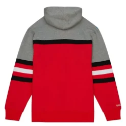Men Mitchell & Ness Hoodies & Sweatshirts-Head Coach Hoodie University Of Nebraska - Lincoln