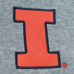 Men Mitchell & Ness Hoodies & Sweatshirts-Head Coach Hoodie University Of Illinois U-C