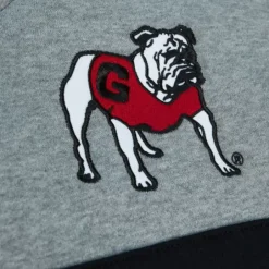 Men Mitchell & Ness Hoodies & Sweatshirts-Head Coach Hoodie University Of Georgia