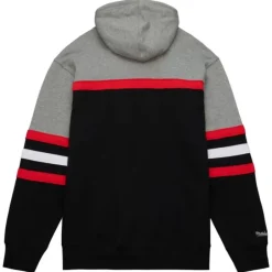 Men Mitchell & Ness Hoodies & Sweatshirts-Head Coach Hoodie University Of Cincinnati