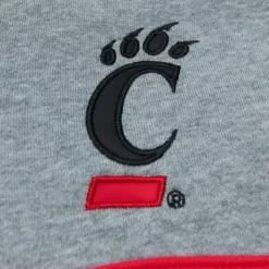 Men Mitchell & Ness Hoodies & Sweatshirts-Head Coach Hoodie University Of Cincinnati