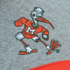 Men Mitchell & Ness Hoodies & Sweatshirts-Head Coach Hoodie University Of Miami