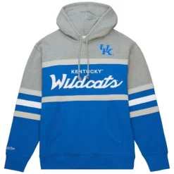 Men Mitchell & Ness Hoodies & Sweatshirts-Head Coach Hoodie University Of Kentucky