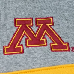 Men Mitchell & Ness Hoodies & Sweatshirts-Head Coach Hoodie University Of Minnesota