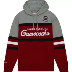 Men Mitchell & Ness Hoodies & Sweatshirts-Head Coach Hoodie University Of South Carolina