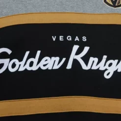 Men Mitchell & Ness Hoodies & Sweatshirts-Head Coach Hoodie Vegas Golden Knights