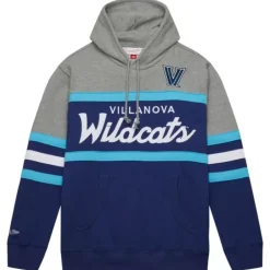 Men Mitchell & Ness Hoodies & Sweatshirts-Head Coach Hoodie Villanova University