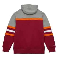 Men Mitchell & Ness Hoodies & Sweatshirts-Head Coach Hoodie Virginia Tech