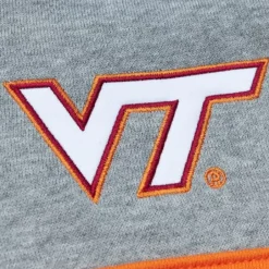 Men Mitchell & Ness Hoodies & Sweatshirts-Head Coach Hoodie Virginia Tech