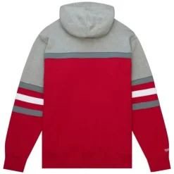 Men Mitchell & Ness Hoodies & Sweatshirts-Head Coach Hoodie Washington State University